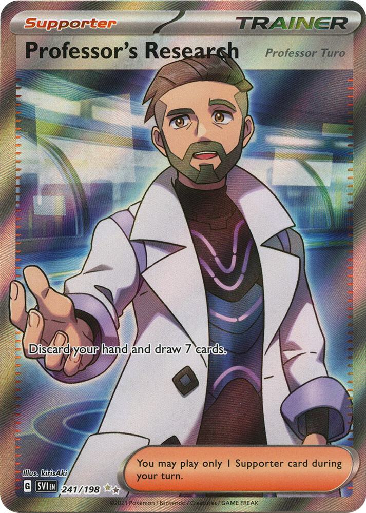 (#241/198) Professor's Research [SV01: Scarlet & Violet Base Set]