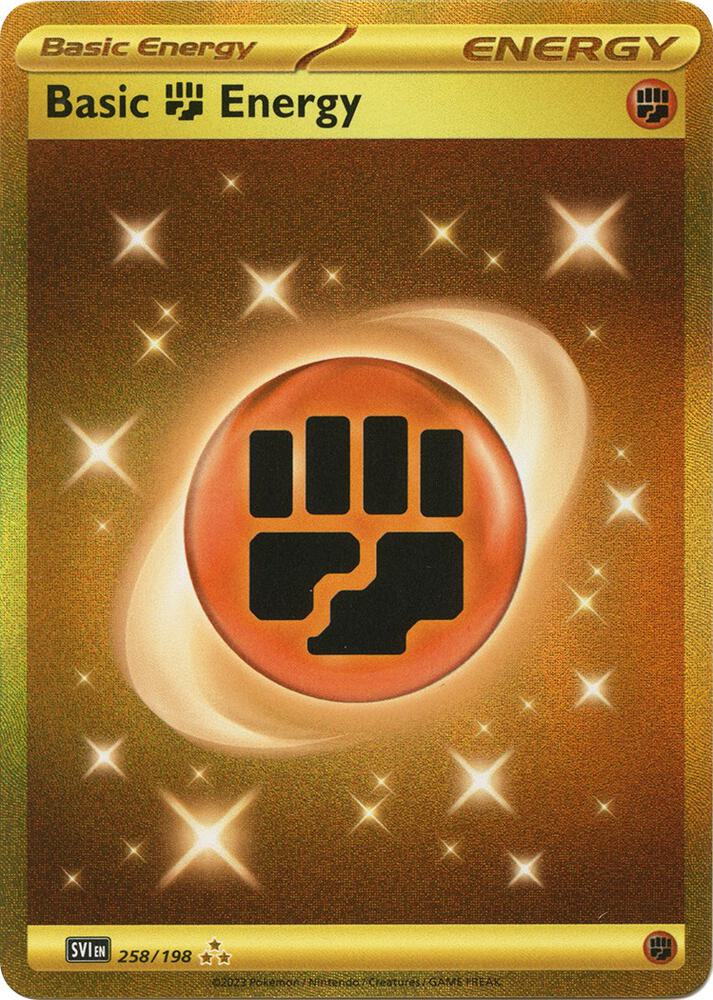 (#258/198) Basic Fighting Energy [SV01: Scarlet & Violet Base Set]