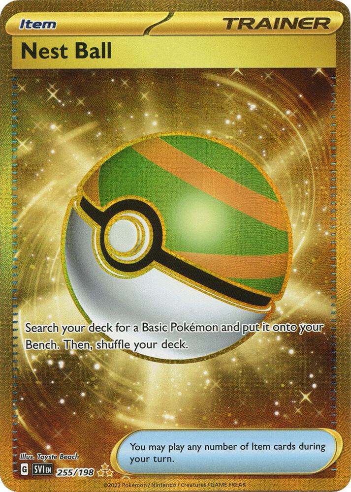 (#255/198) Nest Ball [SV01: Scarlet & Violet Base Set]