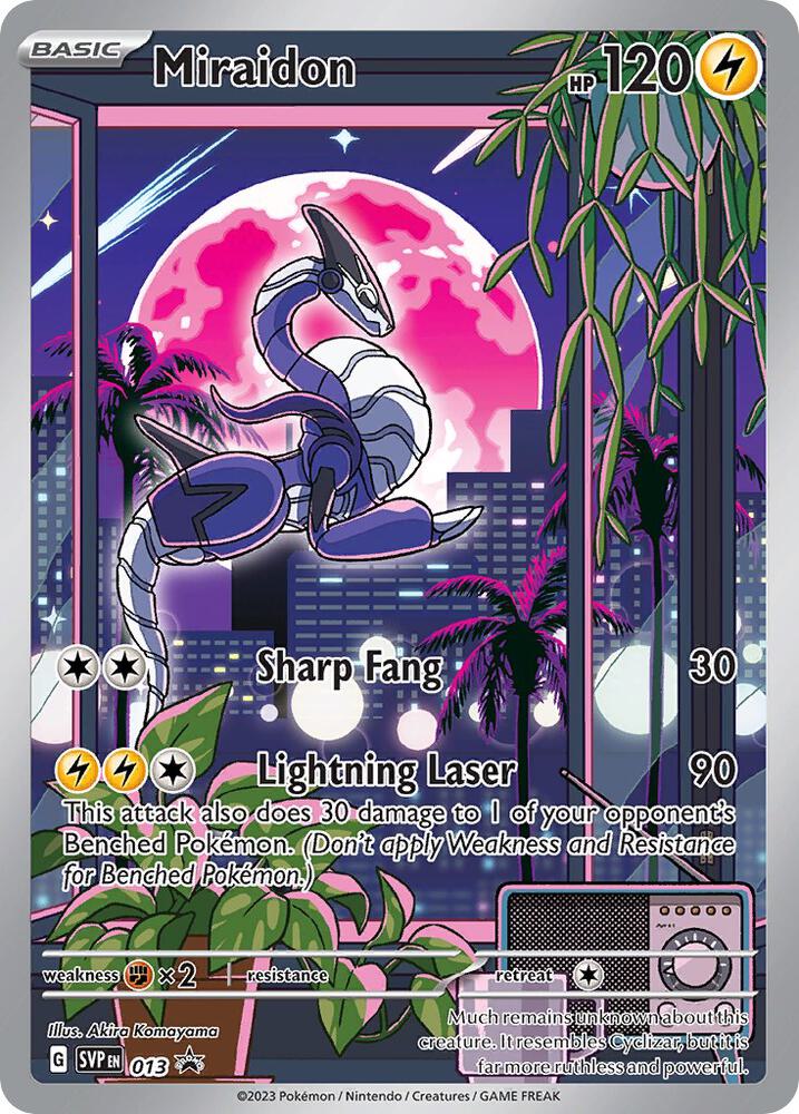 (#13) Miraidon [SV: Scarlet & Violet Promo Cards]