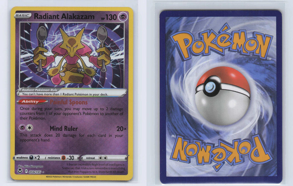 (#059/195) Radiant Alakazam - Holo [Prize Pack Series Cards]
