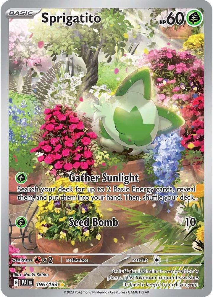 (#196/193) Sprigatito [SV02: Paldea Evolved]