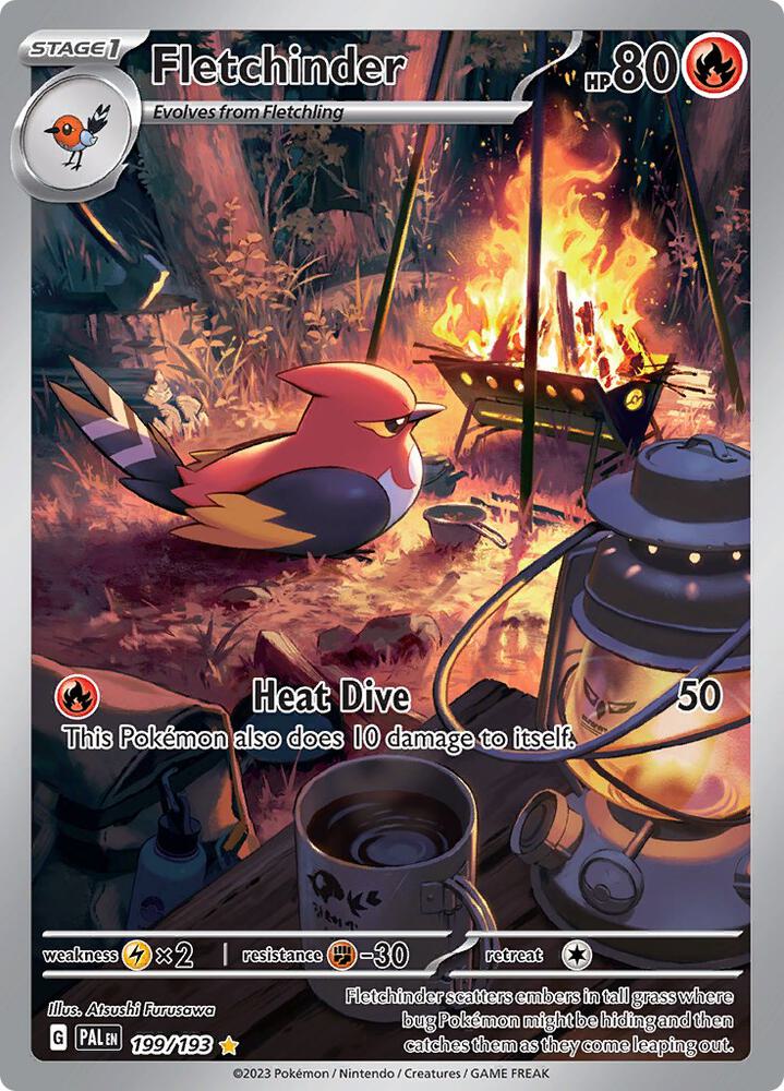 (#199/193) Fletchinder [SV02: Paldea Evolved]