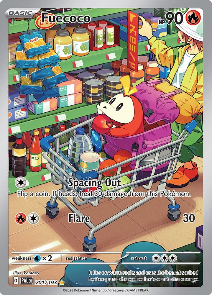 (#201/193) Fuecoco [SV02: Paldea Evolved]