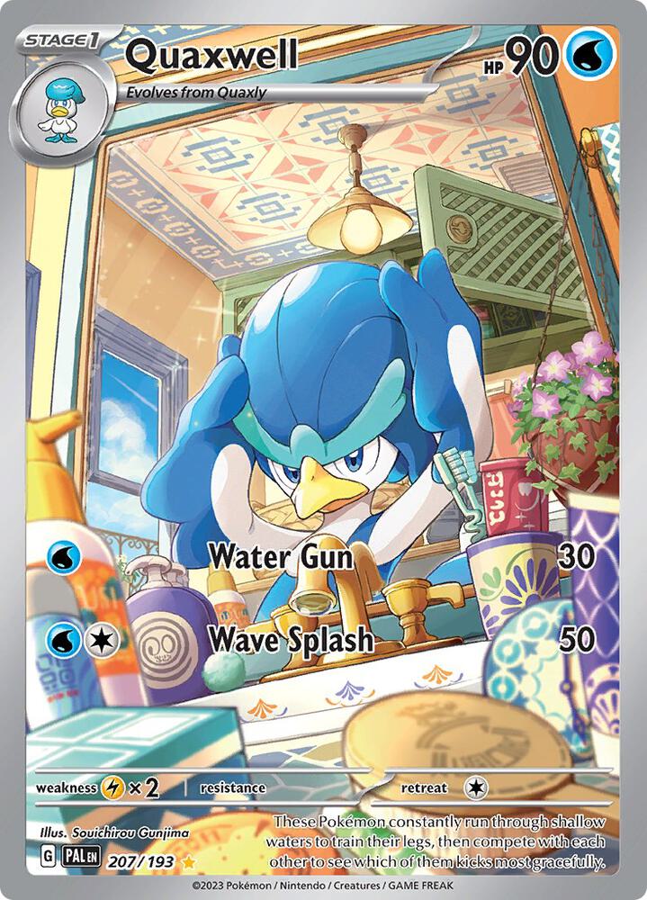 (#207/193) Quaxwell [SV02: Paldea Evolved]