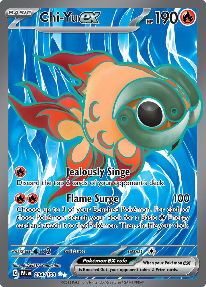 (#234/193) Chi-Yu ex [SV02: Paldea Evolved]