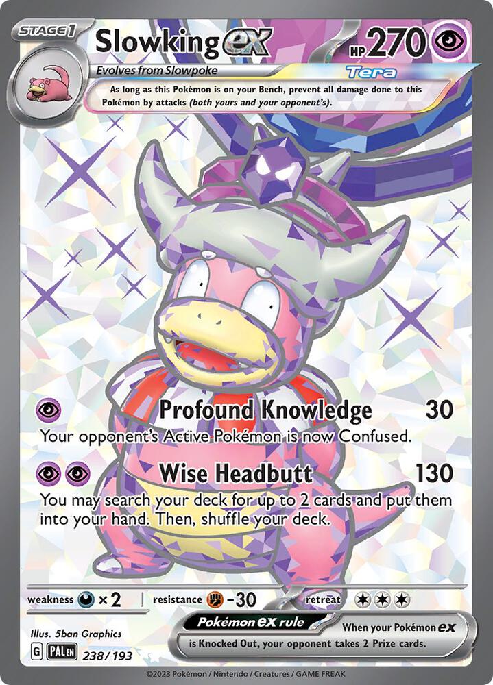 (#238/193) Slowking ex [SV02: Paldea Evolved]