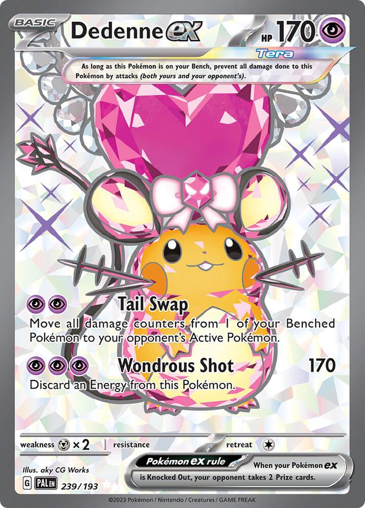 (#239/193) Dedenne ex [SV02: Paldea Evolved]