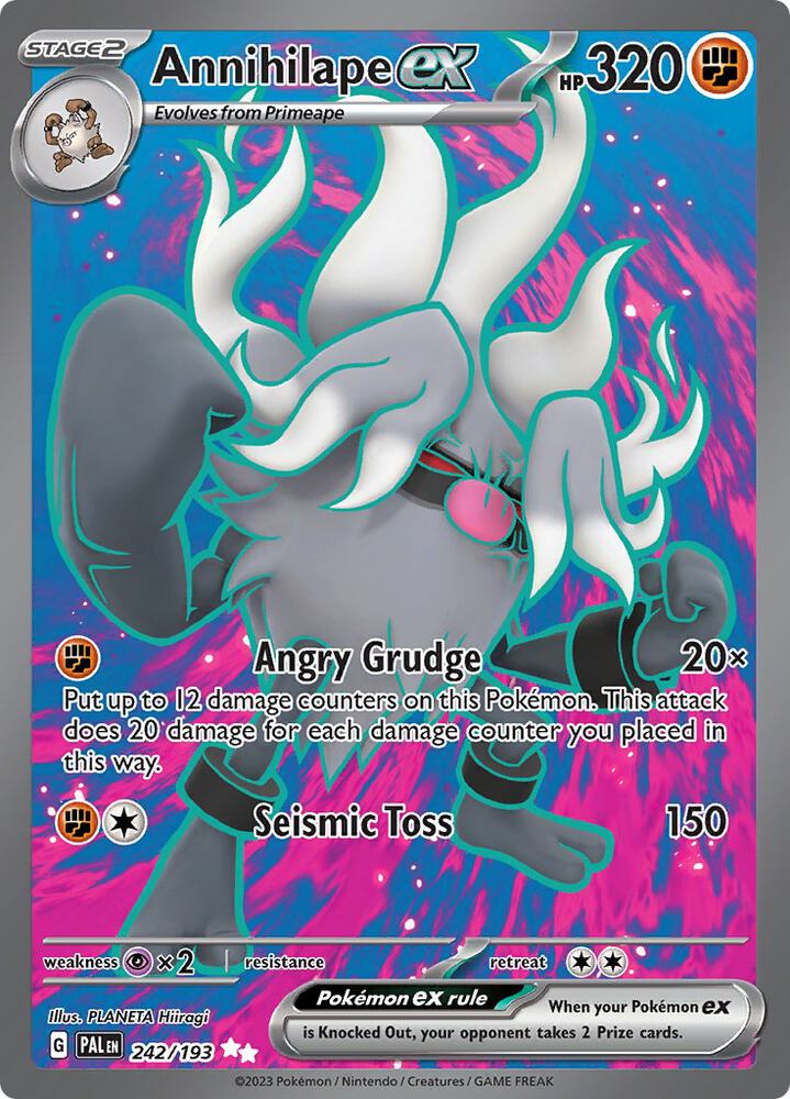 (#242/193) Annihilape ex [SV02: Paldea Evolved]