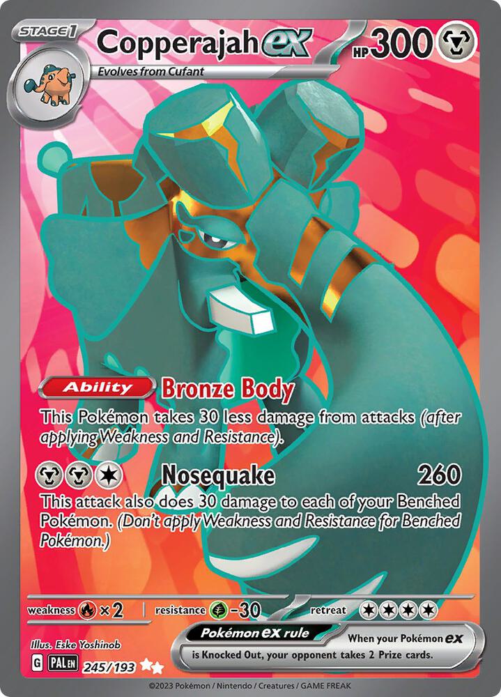 (#245/193) Copperajah ex - [SV02: Paldea Evolved]