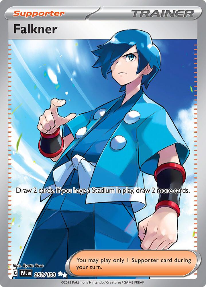 (#251/193) Falkner [SV02: Paldea Evolved]