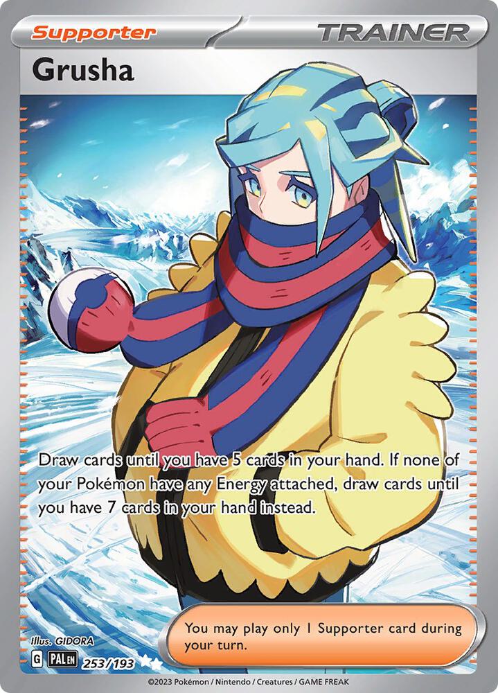 (#253/193) Grusha [SV02: Paldea Evolved]