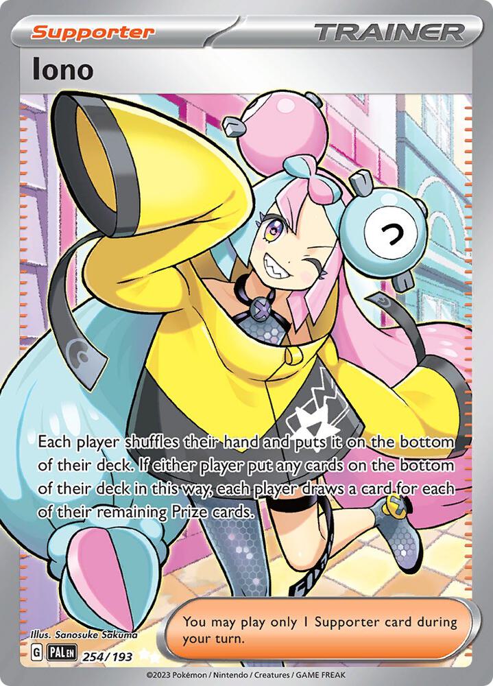 (#254/193) Iono [SV02: Paldea Evolved]