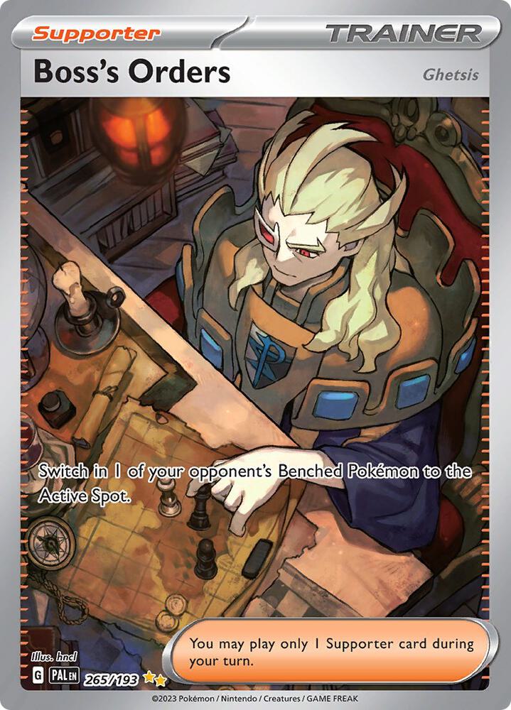 (#265/193) Boss's Orders [SV02: Paldea Evolved]