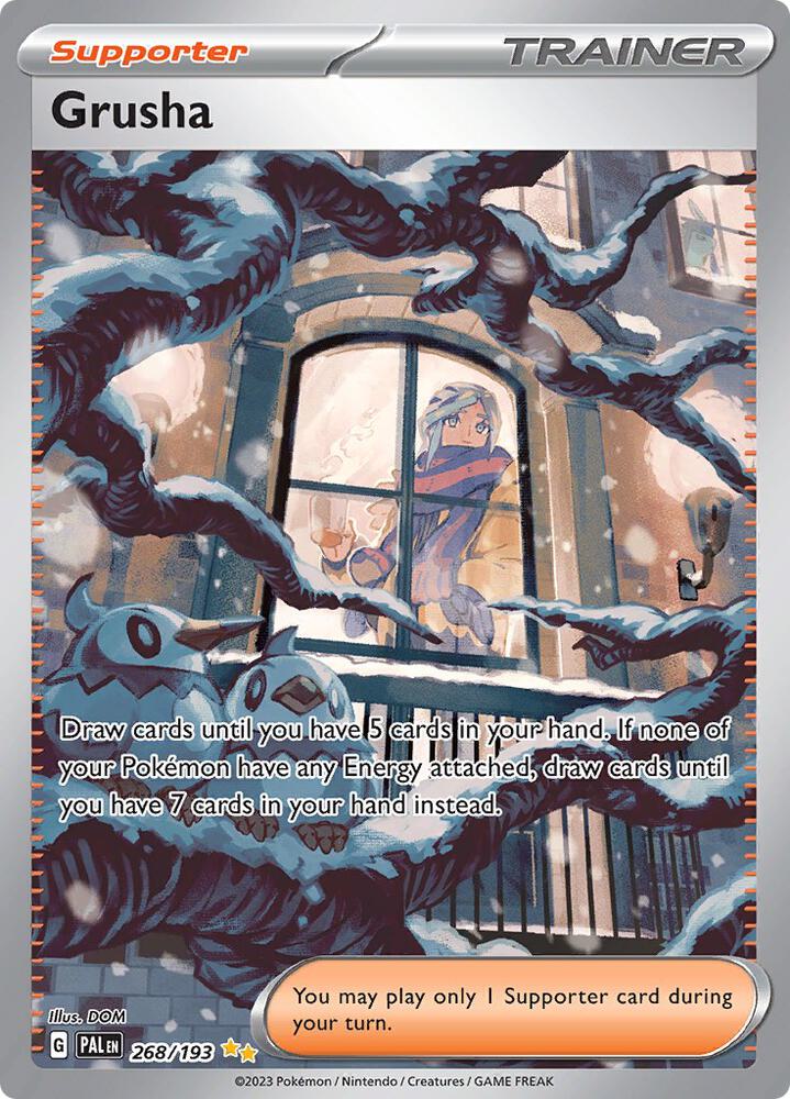 (#268/193) Grusha [SV02: Paldea Evolved]