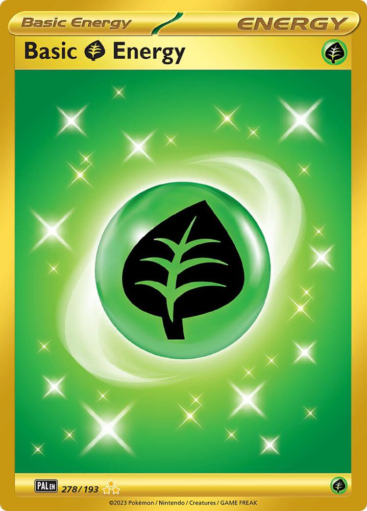 (#278/193) Basic Grass Energy - [SV02: Paldea Evolved]