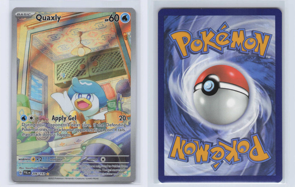 (#206/193) Quaxly - Holo [Paldea Evolved]