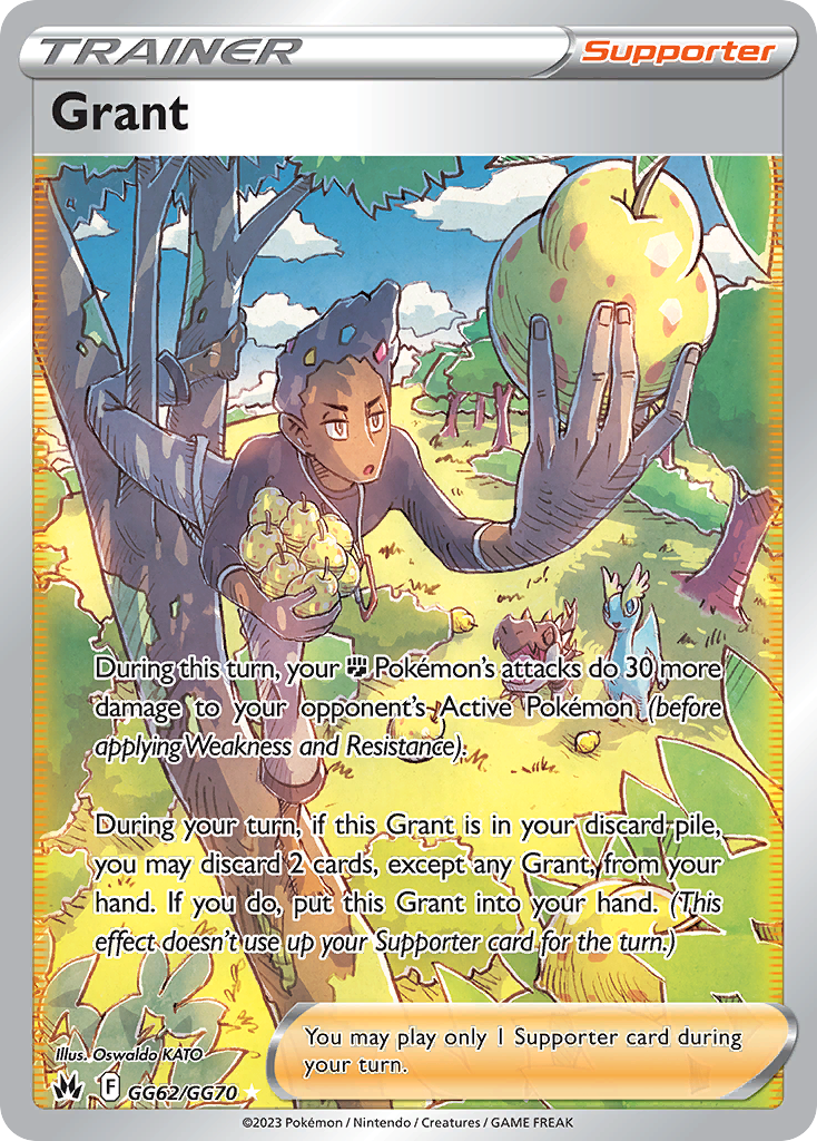 (#GG62/GG70) Grant - Holo [Crown Zenith Galarian Gallery]