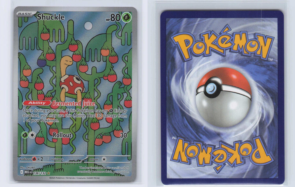 (#136/132) Shuckle - Holo [Mega Evolution]