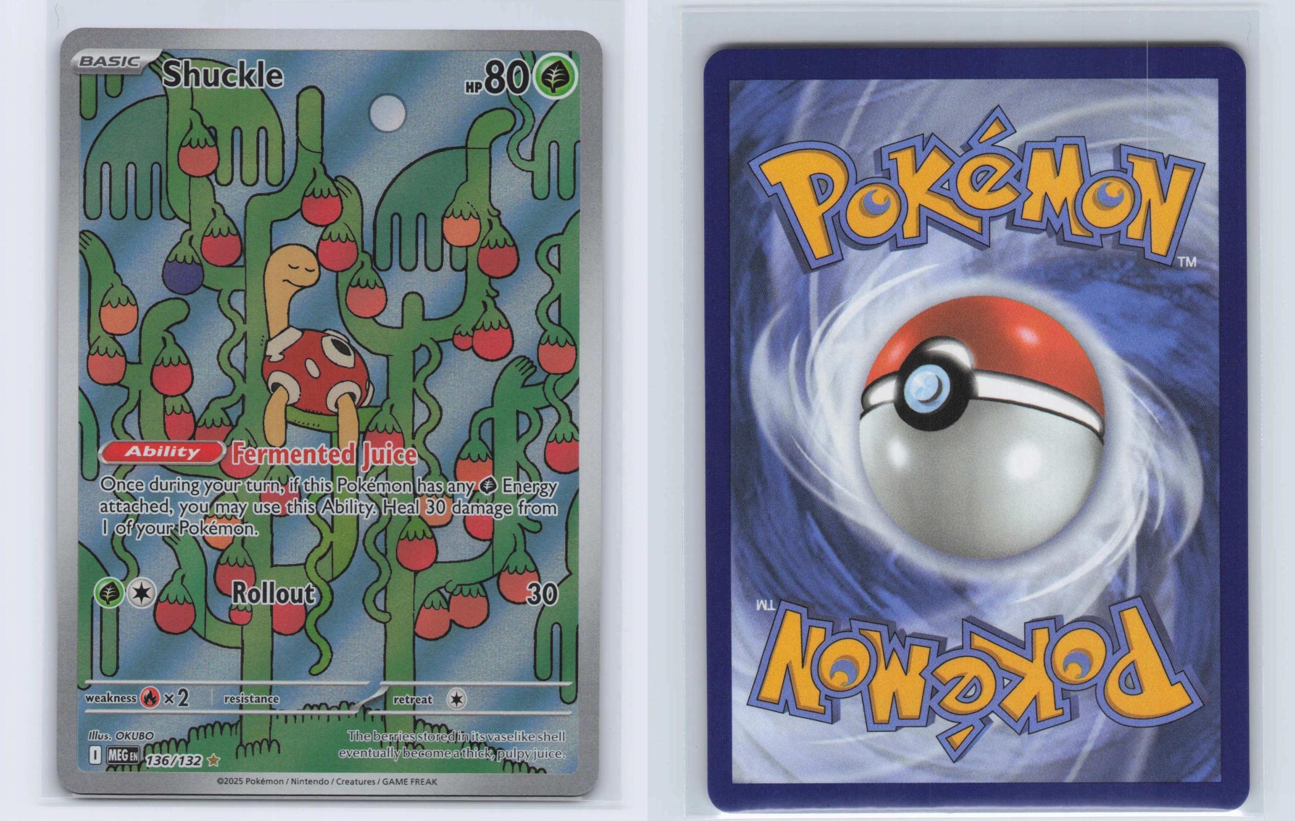 (#136/132) Shuckle - Holo [Mega Evolution]