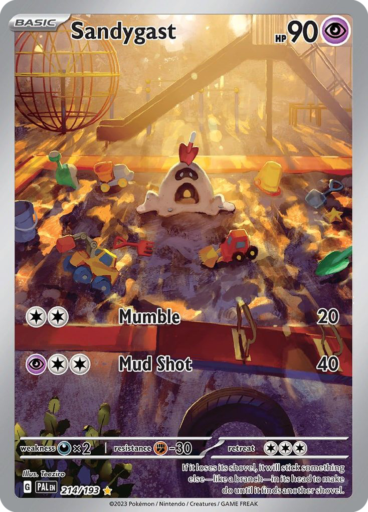 (#214/193) Sandygast - Holo [Paldea Evolved]