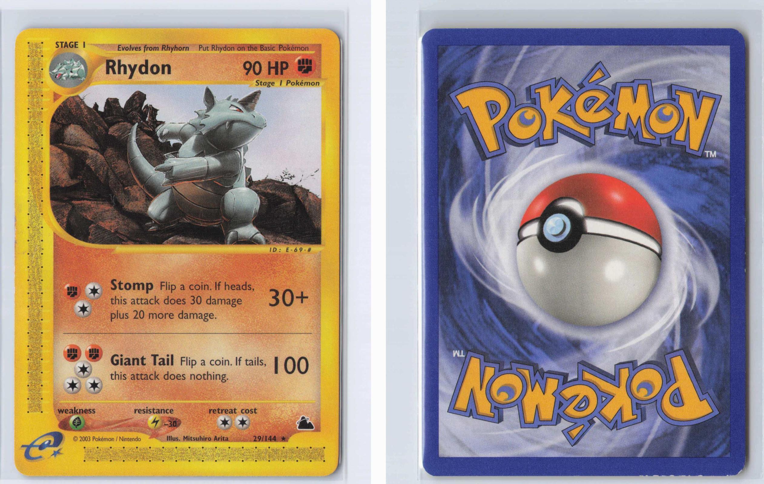 (#29/144) Rhydon - Normal [Skyridge]