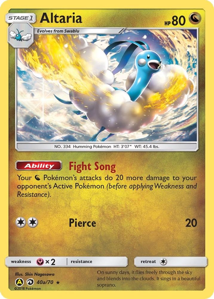 (#40A/070) Altaria - Holo [Alternate Art Promos]