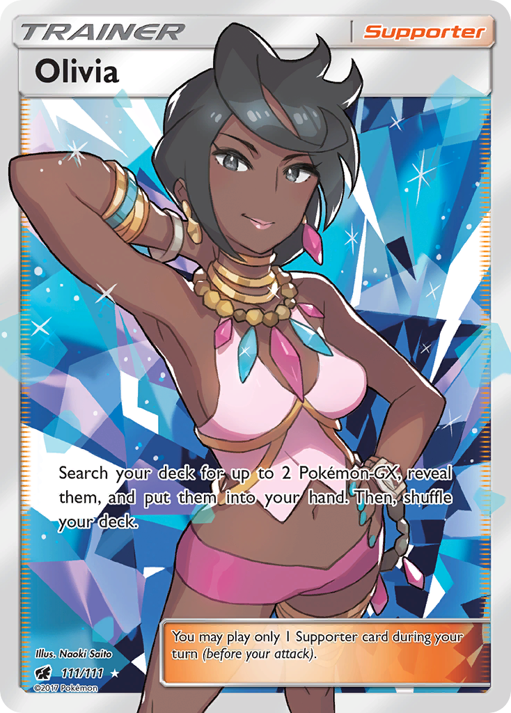 (#111/111) Olivia - Holo [Crimson Invasion]