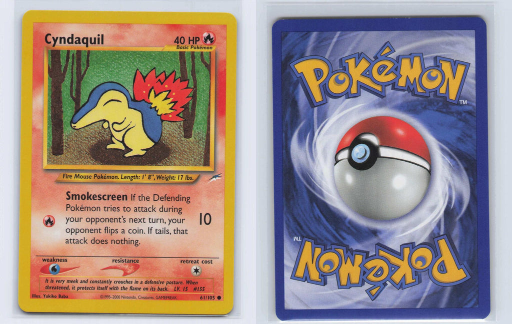 (#61/105) Cyndaquil - Unlimited [Neo Destiny]