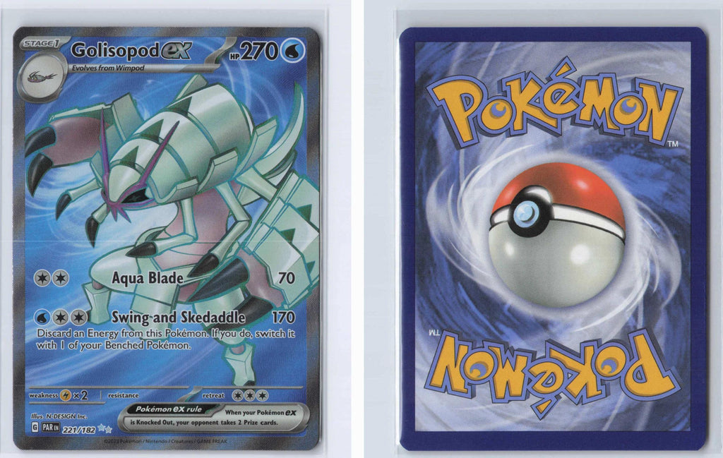 (#221/182) Golisopod ex - Holo [Paradox Rift]