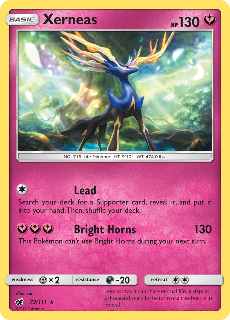(#73/111) Xerneas - Holo [Crimson Invasion]