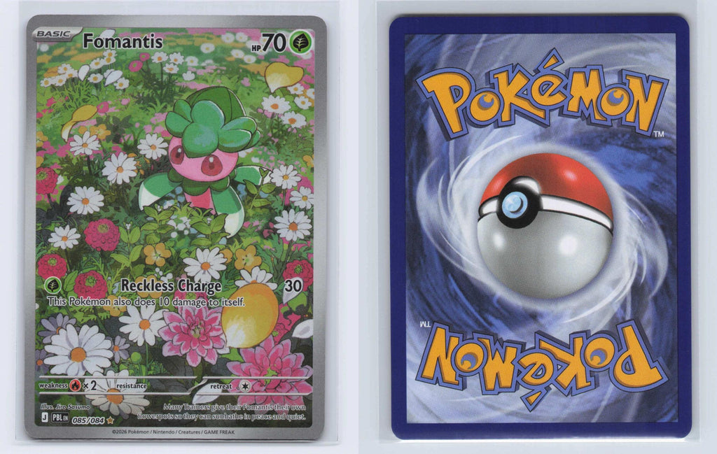 (#085/084) Fomantis - Holo [Pitch Black]