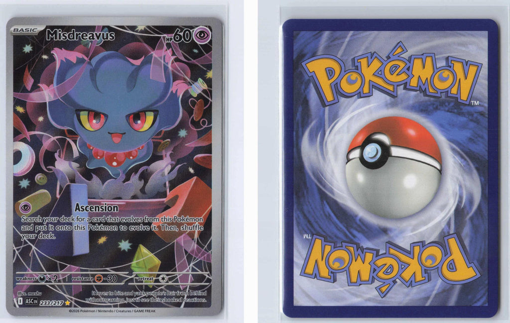 (#233/217) Misdreavus - Holo [Ascended Heroes]