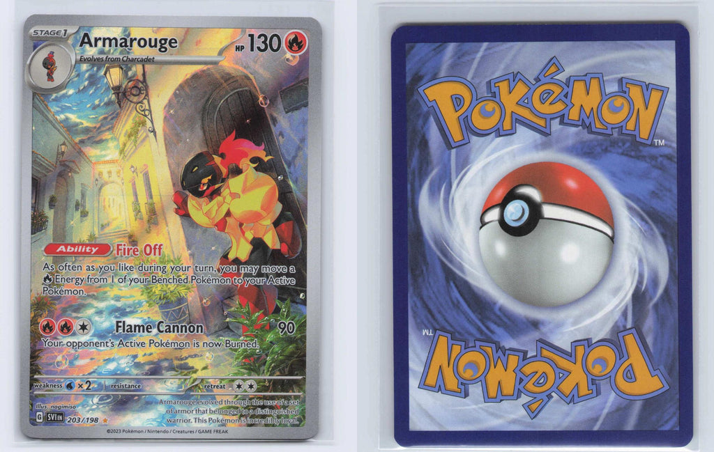 (#203/198) Armarouge - Holo [Scarlet & Violet]