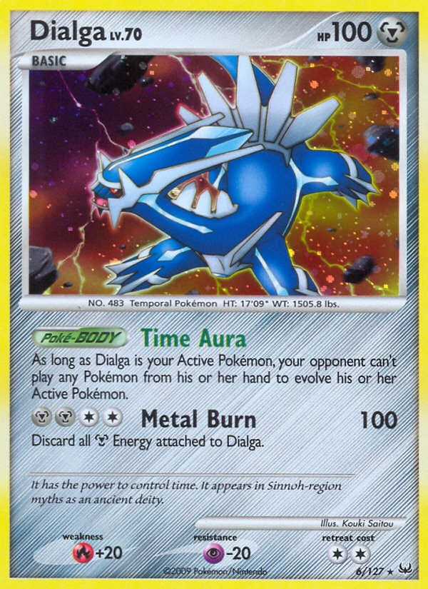 (#6/127) Dialga - Holo [Platinum]
