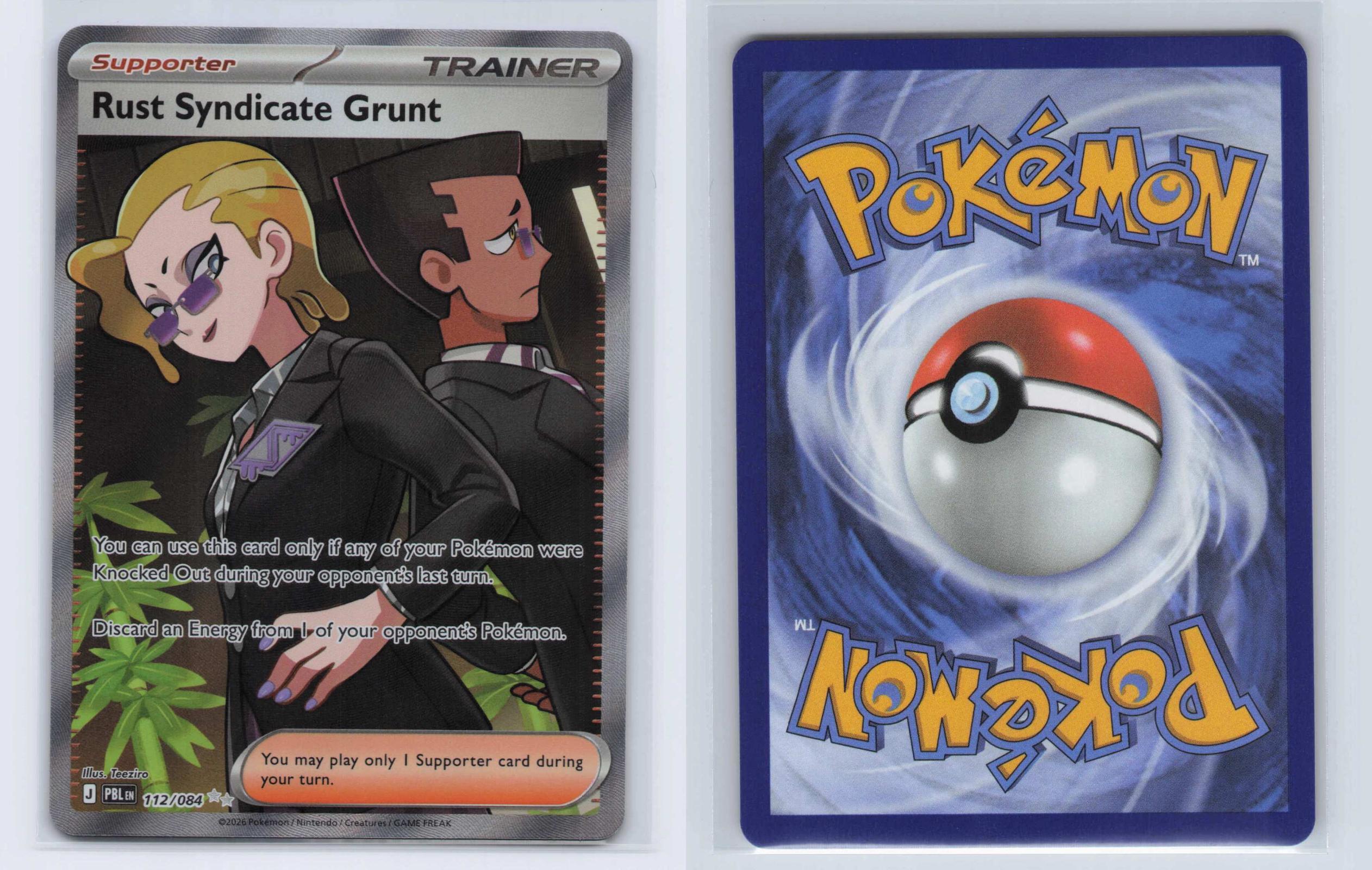 (#112/084) Rust Syndicate Grunt - Holo [Pitch Black]