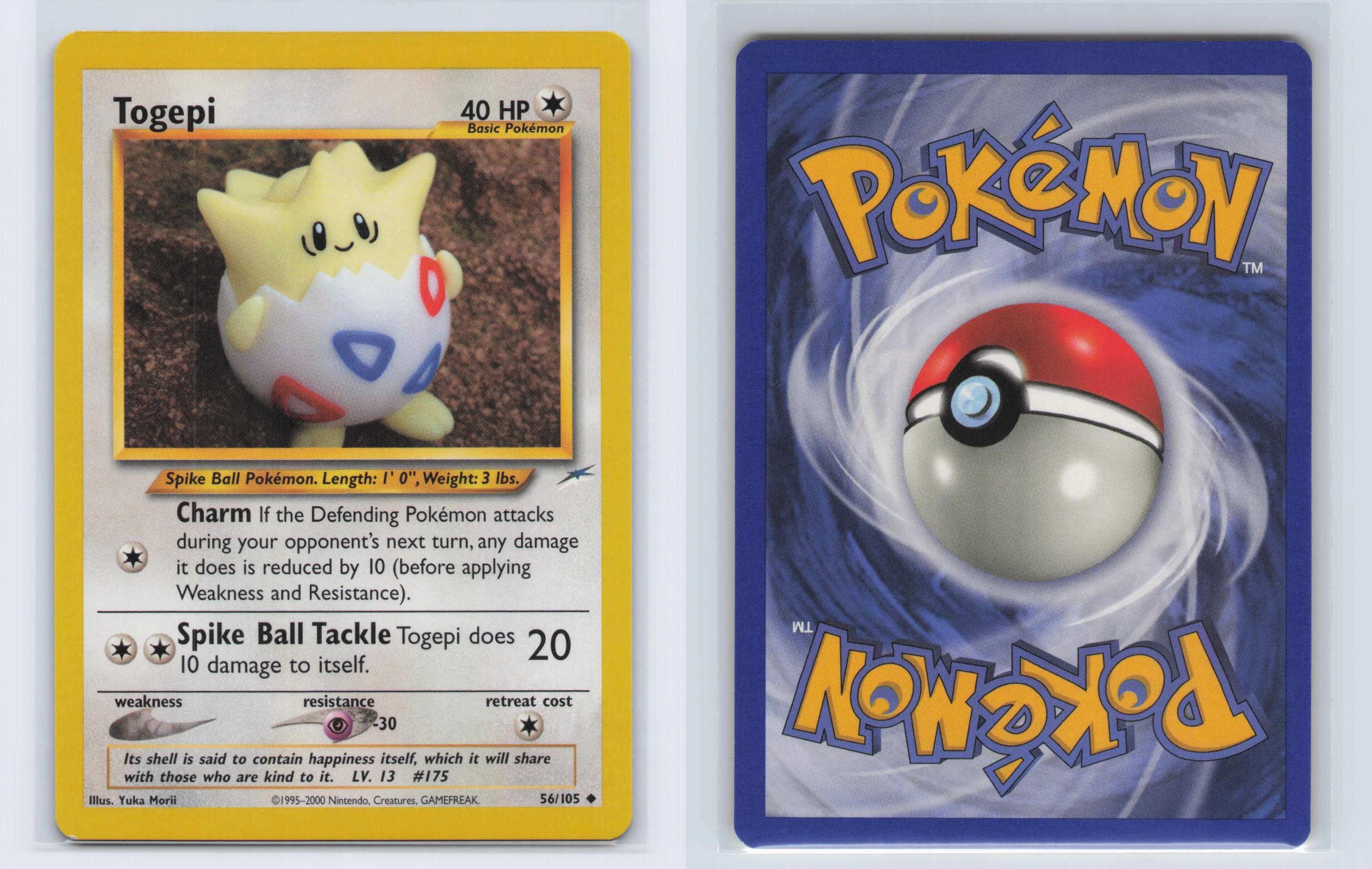 (#56/105) Togepi - Unlimited [Neo Destiny]