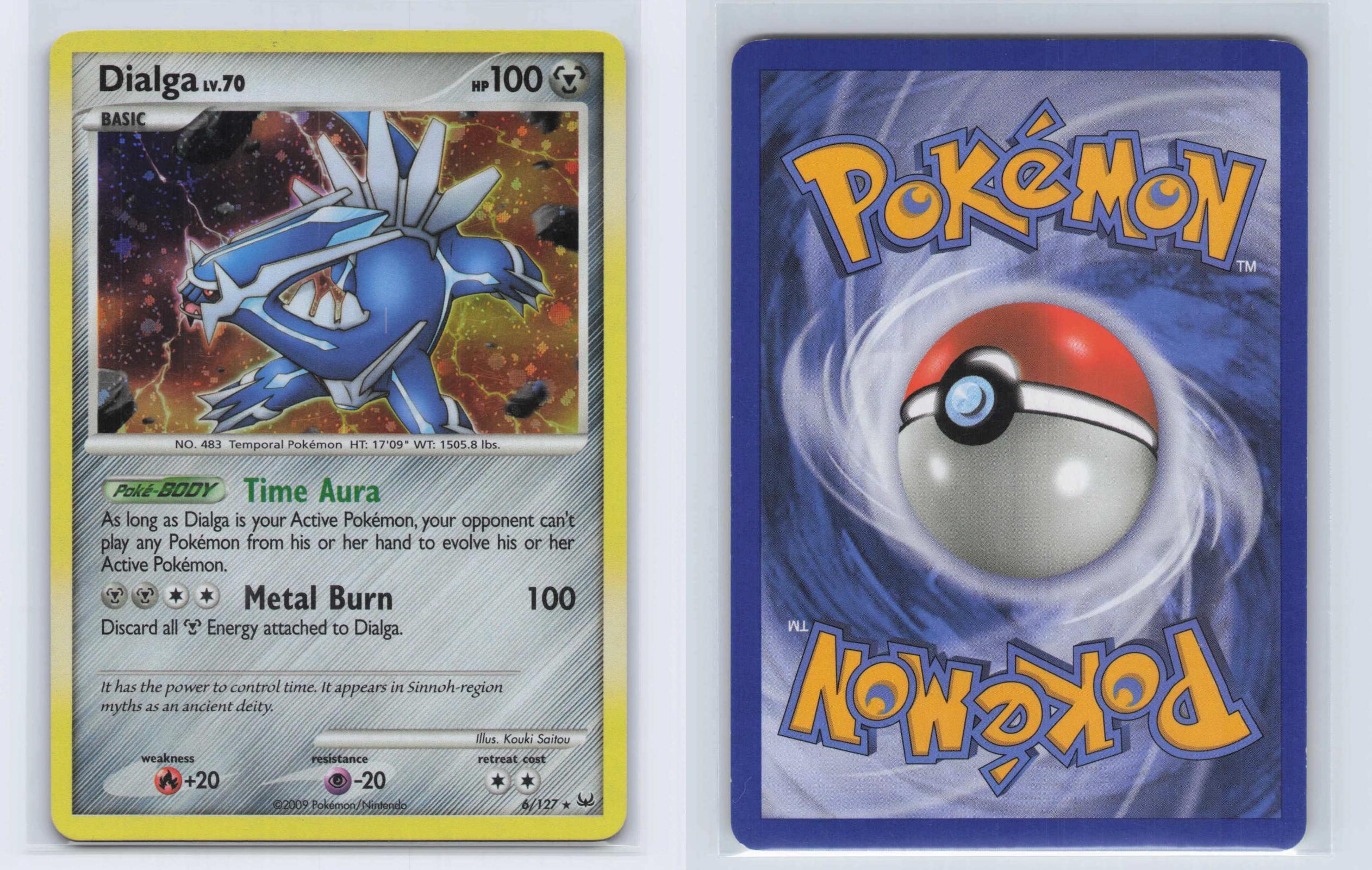 (#6/127) Dialga - Holo [Platinum]