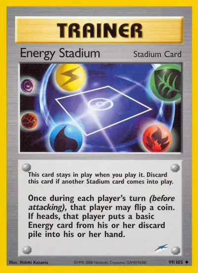 (#99/105) Energy Stadium - Unlimited [Neo Destiny]