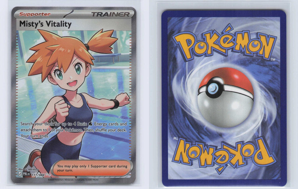 (#111/084) Misty's Vitality - Holo [Pitch Black]
