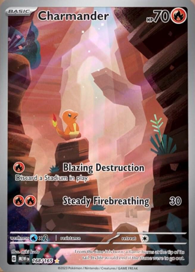 (#168/165) Charmander [SV: Scarlet & Violet 151]