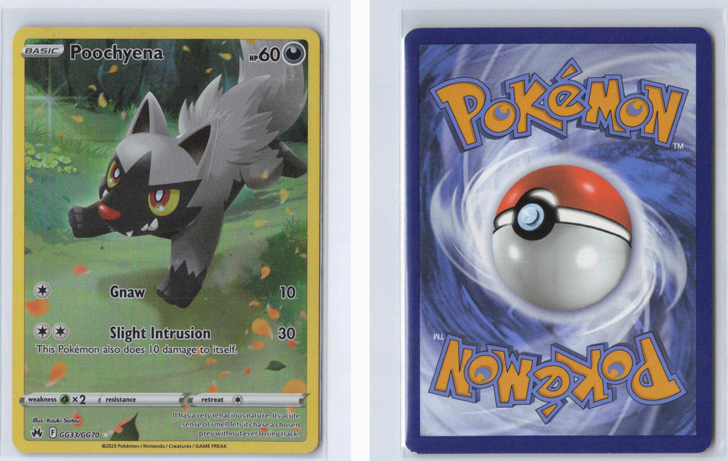 (#GG33/GG70) Poochyena - Holo [Crown Zenith Galarian Gallery]