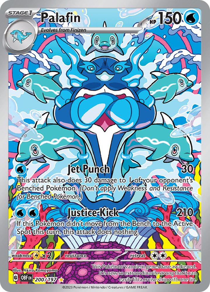 (#200/197) Palafin [SV03: Obsidian Flames]