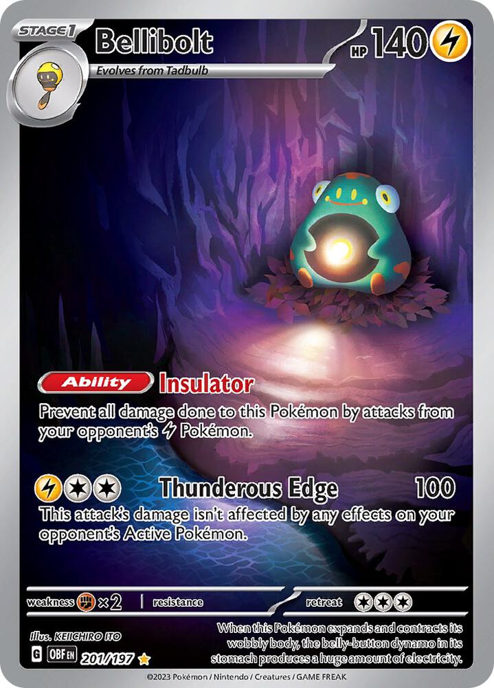 (#201/197) Bellibolt [SV03: Obsidian Flames]