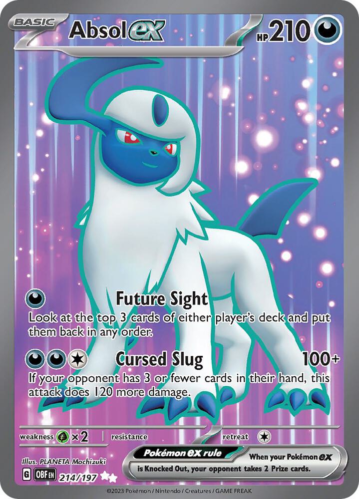 (#214/197) Absol ex [SV03: Obsidian Flames]