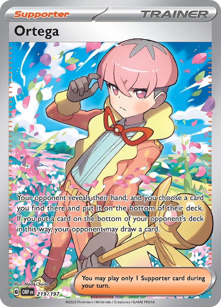 (#219/197) Ortega [SV03: Obsidian Flames]