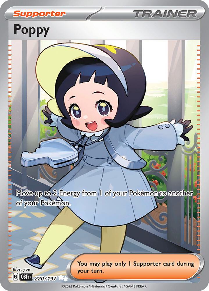 (#220/197) Poppy [SV03: Obsidian Flames]