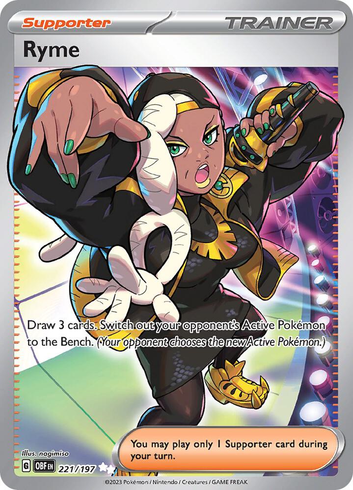 (#221/197) Ryme [SV03: Obsidian Flames]