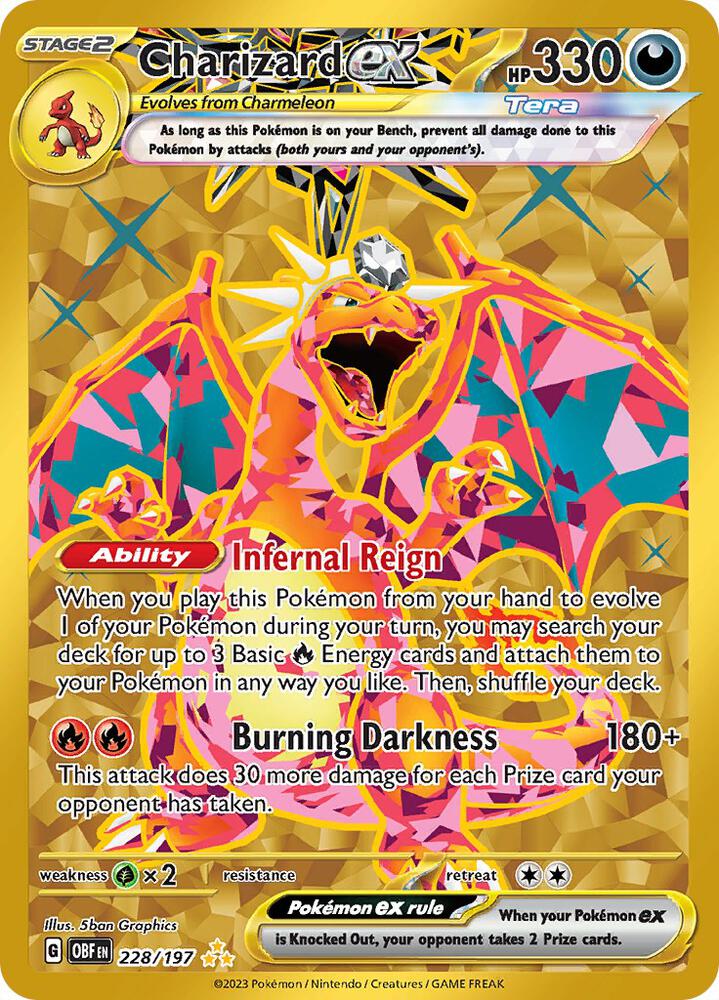 (#228/197) Charizard ex [SV03: Obsidian Flames]