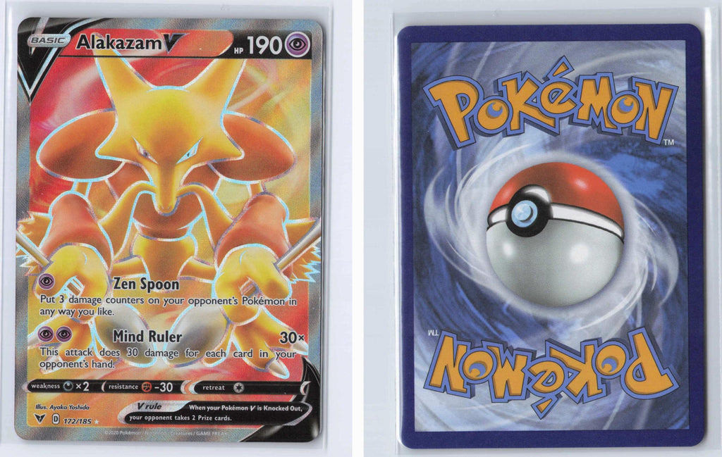 (#172/185) Alakazam V - Holo [Vivid Voltage]